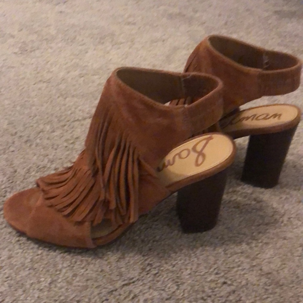 Fun fringe Sam Edelman -size 6 EXCELLENT condition